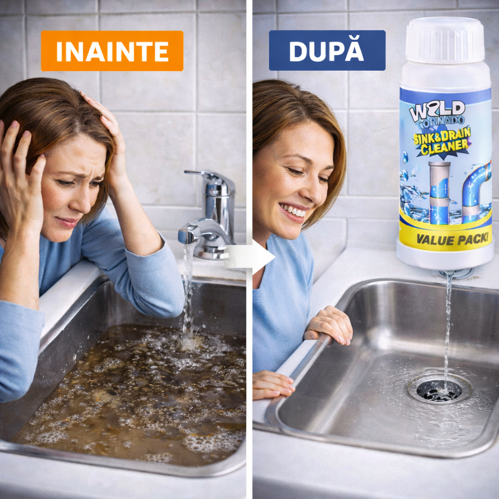 Pulbere pentru curățarea și desfundarea țevilor Drain Cleaner