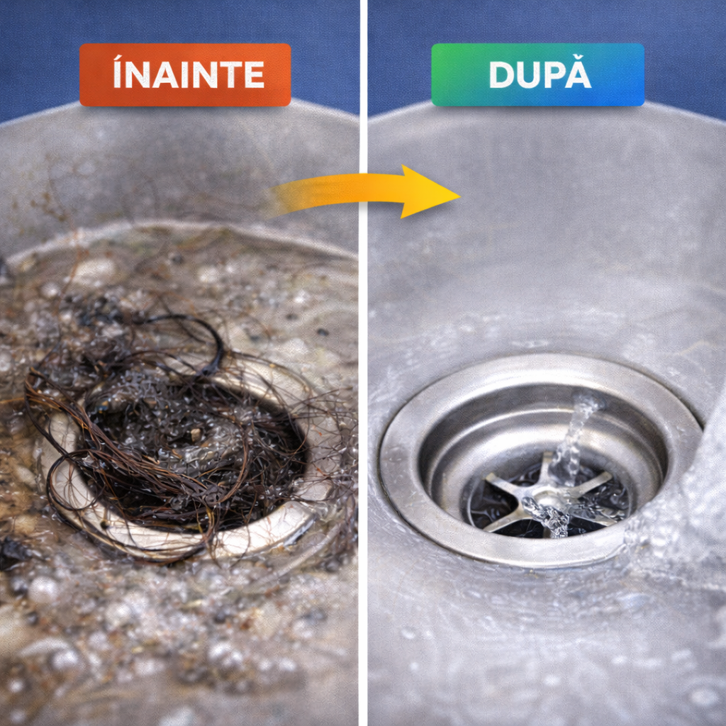 Pulbere pentru curățarea și desfundarea țevilor Drain Cleaner